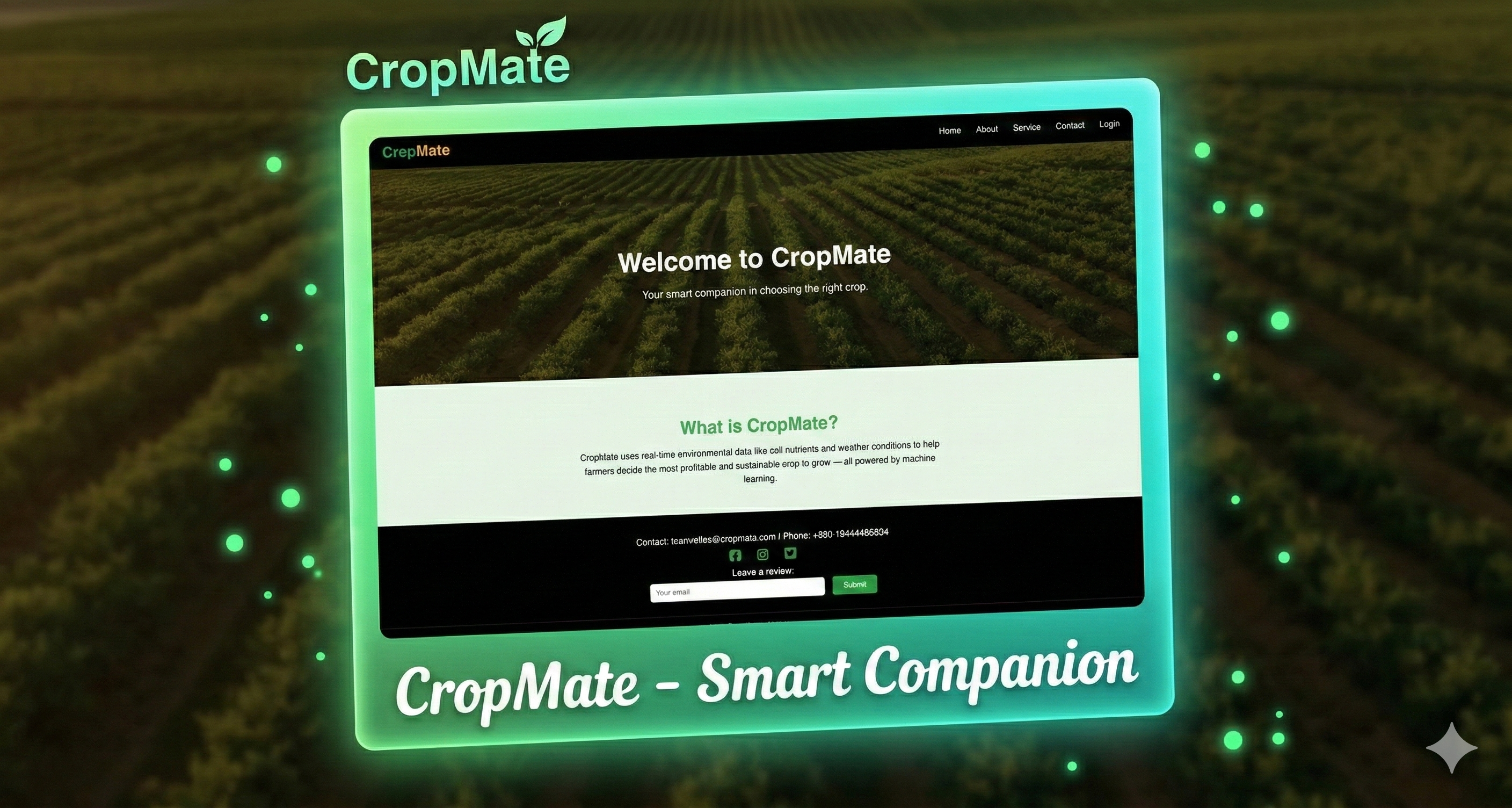 CropMate (Flask)